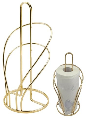 spappershanddukshållare - 31,5x14cm Vertikal pappershanddukshållare | Hushållsmetall Vertikal rullpappersinnehav | Vävnadsorganisator med släta för, bondgård, hotell, restau