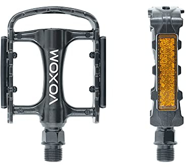 Voxom Trekking PE21 Aluminium Body Boron Axle Bearing, 718000059 Pedals, Black, Standard