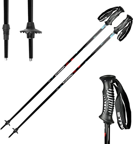 Skidstavar premium inkl. snötallrik unisex I skidstavar aluminium i olika längder I aluminiumskaft 18 mm (115 cm)