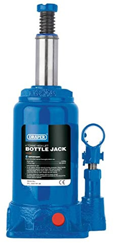 Draper 13107 High Lift Hydraulic Bottle Jack (4 Tonne)