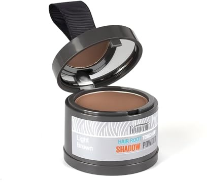 gowwim Root Touch Up,Hair Powder Hairline Color Shadow,Instantly Root Concealer Powder to Cover Up Roots,0.14oz,4g.