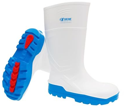 TECNA FOOD Stivali antinfortunistici S4 Extreme Bianchi con puntale antinfortunistico