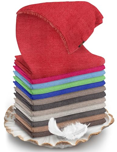 yanopurna Sommerschal Damen aus 100% Kaschmir – Handgewebter Kaschmirschal, Einfarbiges Tuch & Stola – Leichtes Halstuch für Frühling & Sommer – Unisex, Hergestellt in Nepal (68x190 cm)