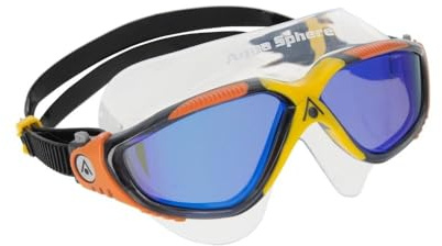 Aquasphere Vista - Gafas de natación, gafas de piscina para hombres y mujeres con protección UV y junta de silicona, lentes antiempañamiento y antifugas