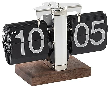 Orologio Flip Down, Orologio Flip Down Design Vintage, Orologio Da Tavolo Digitale Retro Flip, Display Digitale Meccanico Stile Retrò Alimentato a Batteria, Per Decorazioni Per La Casa E L'Ufficio
