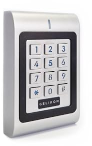 Gelikom SK1-W RFID & PIN Codeschloss + Control Board + 5 Keyfobs