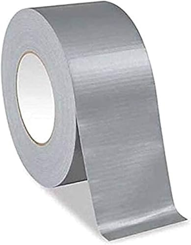 TGL PACKAGING Duct Tape Roll Silver – 48mm x 50m Heavy Duty Waterproof Gaffer Tape | Strong Adhesive; Easy Tear; No Residue | Multi-Purpose Indoor Outdoor Use; Professional Grade (1 Roll)