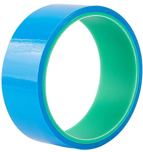 CREATCABIN Tubeless Felgenband Fahrradfelgenband Fahrradfelgenschutzstreifen Liner Vakuum Reifenpolsterband Breite 32mmX10m Rolle Reifenfelgenbänder Für MTB Rennrad Fahrradfelgen Räder Carbon Kit Blau