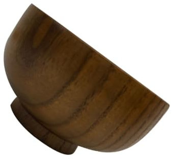 MAGICLULU Elegante Ciotola Per Zuppa in Legno Ciotola Per Bambini Ciotola Per Insalata in Legno Robusta E Sicura