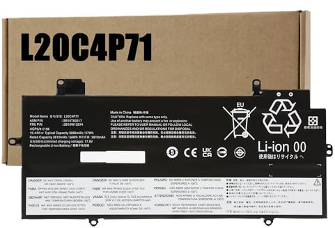 BLESYS Battery for Lenovo L20C4P71 L20D4P71 L20M4P71 15.44V 57Wh