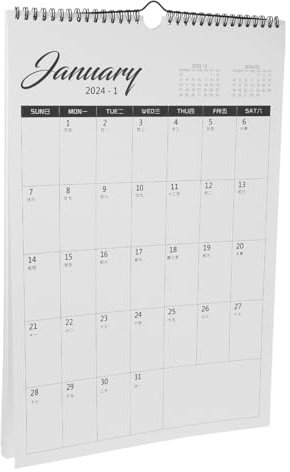 Happyyami Wandkalender Monatlicher Planer Für Büro Und Zuhause Dekorativer Wandkalender Für Persönliche Termine Leicht Hochwertige Verarbeitung Für Notizen Und