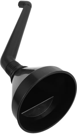 Hohopeti Entonnoir Coudé Pour Huile Avec Filtre Usage Automobile et Moto Poignée Ergonomique Large Ouverture Résistant Injection Compact et Polyvalent pour Ravitaillement
