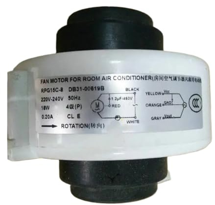 Motore Di Tenuta In Plastica PG For Stanze Vuote Montato A Parete, RPG15C-8 DB31-00619B