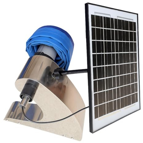 International Pool Protection Motor Solar para Enrollador de Cubierta de Piscina 100 mm con Bateria y Mando a Distancia Compatible con Modelos Pro Robusto Pared Mini y Elegant Pro hasta 40 m2