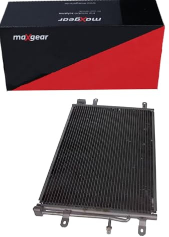 MAXGEAR AC848240 Condensador aire acondicionado sin secador Compatible con AUDI A4 B7 Avant 8ED A4 B6 Avant 8E5 A4 B6 Sedán 8E2 A4 B7 Sedán 8EC A4 B6 Cabrio 8E, 8H, 8H7