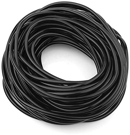Tubo riego 4/7 mm 5-10-20 m PVC resistente al sol para aspersores, césped, jardín, invernadero, terrazas, macetas, riego por goteo, agricultura, industrial