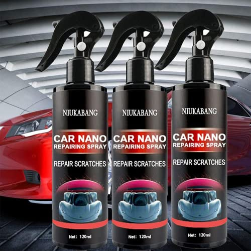 Joyivike Auto Nano Reparaturspray Auto Lackschutz Spray | Auto Keramik Beschichtungsspray, Hohem Schutz Nano Car Scratch Removal Spray Zum Teile Generalüberholt Und Autolack Reparatur (120/240/360ml)