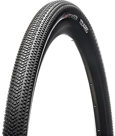 HUTCHINSON - TOUAREG Tubetype - Pneu Gravel - Pour Les Parcours Chaotiques - Résistant Et Durable - Tringles Rigides - Noir - Dimensions 700 x 45 mm