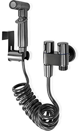 1-in-2-Out Dual Control Valve, Dual Control Valve for Bidet, 1 in 2 Out Waschmaschine und Toilet Taps, Badezimmer Wasserhahn Doppelgriff Dual Control