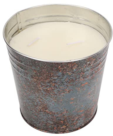 UPQRSG Citronella Kerzen für Den Außenbereich, Große Eimer Kerze, 3 Dochte, Natürliches Bio Sojawachs, Eimer Gartenkerzen, 110 Stunden Lange Brenndauer, Eimer Kerze für Draußen, Terrasse, Hof, Balkon