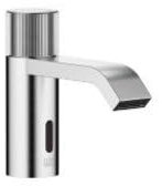 Dornbracht IMO Waschtischarmatur, elektr. Öffnungs-/ Schließfunktion, ohne Ablaufgarnitur, Ausladung 130mm, 44511670-93, Farbe: Chrom gebürstet