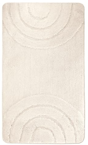 Kleine Wolke Badteppich Bow, 80x140 cm, Sandbeige