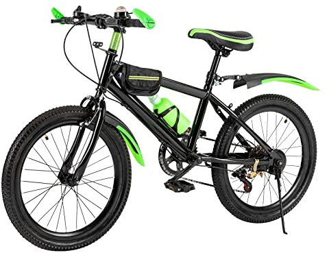 ZeStarDair 20 Inch Kids Mountain Bike, Kids Bicycles with Double Brake Bicycle, High Carbon Steel Kid' Bicycles for 6-12 Years Old Boys Girls