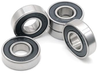 6001RS Hybrid-Keramiklager 12 * 28 * 8 mm ABEC-7 (2 Stück) Fahrrad-Innenlager und Ersatzteile 6001 2RS Si3N4 Kugellager