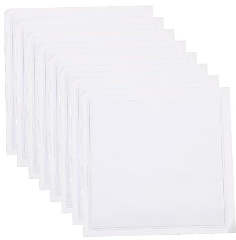 ULTECHNOVO 10stücke Pack Parkscheinhalter Selbstklebende Etikettentaschen Transparente Pvc-klebetaschen Für Windschutzscheibe Schutzhüllen Für Papier Dokumentenhüllen