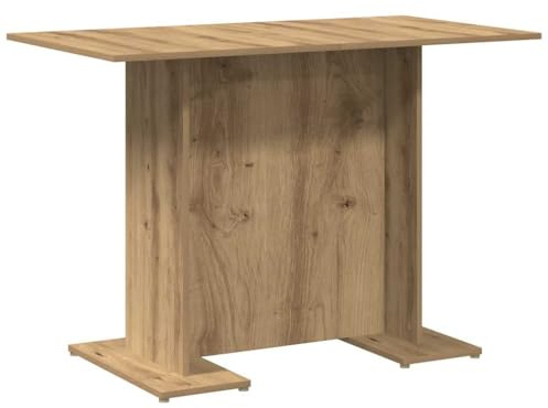 vidaXL Esstisch Artisan-Eiche 110x60x75 cm Holzwerkstoff
