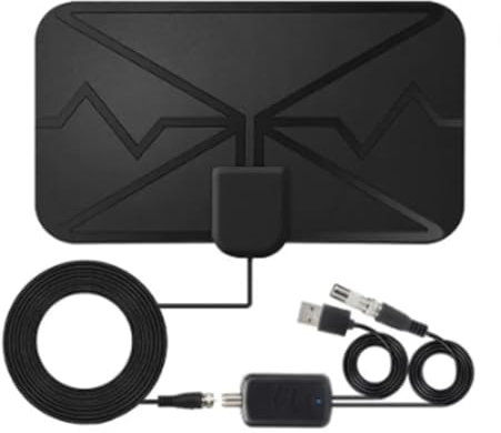 Terphadp Antenna Digitale DVB-T per Interni HD Europea da 1 Pz. Antenna TV Gratuita 4K