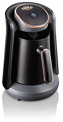 Arzum Okka Machine à café Turque, Design Compact, capteur de Protection Contre Les débordements, Facile à Nettoyer, Performances économes en énergie, chromée