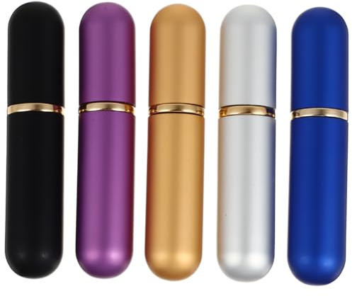 Artibetter 5pcs ätherisches Öl Naseninhalatoren für DIY Aromatherapie nachfüllbar zufällige Farbe