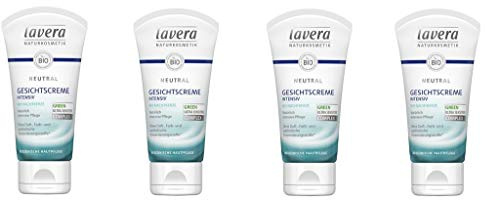 Lavera Neutral Gesichtscreme, 4er Pack für empfindliche Haut