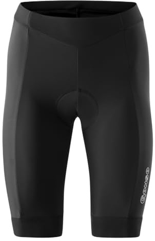 Gonso Fortuna, Kurze Damen Fahrradhose, Radtight | Mit Relax Gel Comfort Polster, Hohe Bewegungselastizität, Komfortbund, Enganliegend, Perfekt für den Sommer