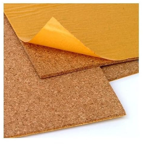 Kurk24 - Pinnwand - Korkplatte - Kork - Selbstklebend - Korkplatte für die wand, Korkwand, Visionboard, Pinnwand Kork - 60x90 cm - 6mm Stärke