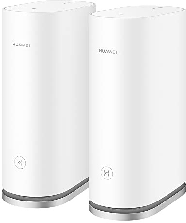 HUAWEI WiFi Mesh 7 AX6600 – Système WiFi maillé pour Toute la Maison, Fluide et Rapide, jusqu'à 6600 Mbps, connecter Plus de 250 appareils, Connexion Ultra Rapide dans de Grandes Maisons Multiples –