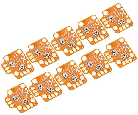 SuMemo Gamepad Joystick Drift Repair Board, Pour Ps4 Ps5 Xboxs One Xboxs Série S X Contrôleur de Jeu, Universal Analog Stick Drift Fix Mod, Thumb Stick Drift Fix Mod, Noir, 2Pcs/10Pcs Jaune