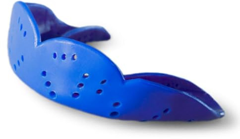 SISU Max Mouthguard - Royal Blue 2.4mm Thick - Custom Fit Adult Gum Shield Rugby, Boxing, MMA & Hockey - Maximum Protection & Remouldable Up to 20 Times, Braces Gum Shield Kids Mouth Guard