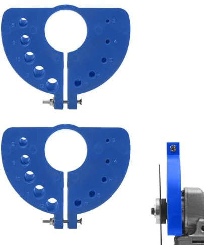 Lot De 2 Affûteuses De Forets, Accessoires D'affûtage De Forets Polyvalents, Affûteuse De Forets, Perceuse À Colonne Portable, Outil De Réaffûtage efficaces Pour Les Forets