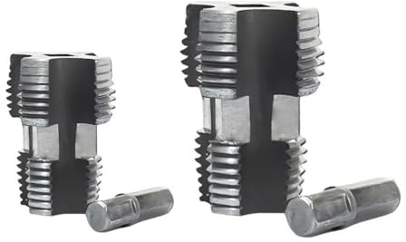 Utensili per maschiatura Filettatrice for tubi in plastica PVC da 4 punti, 6 punti/6 1 pollice, set di apri filettatura interna for deII'acqua in PPR