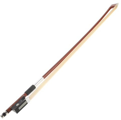 HINTRMENT Ausbalancierter Geigenbogen aus Holz mit Rosshaar Handgefertigter Ersatzbogen für Violinisten für Übung und Aufführung