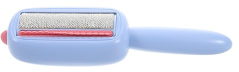 BAZEITFLOW Reusable Lint Roller with Handle for Pet Hair Removal, Blue Sticky Brush for Clothes, Furniture, Carpets, and Car, Portable Hair Remover for Home and Travel Use