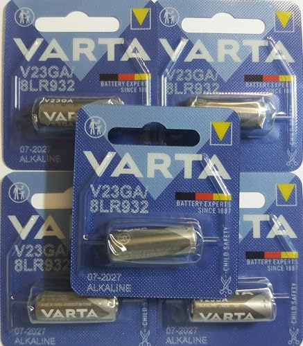 Lot DE 5 Piles VARTA V23GA A23 ALCALINE 12V