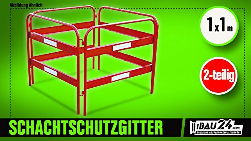 Schachtschutzgitter Expert 30 kg 1,00 m breit 2 teilig