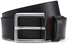 HUGO Gionios_sz40, Cintura Uomo, Nero (Black 001), Small (Taglia Produttore: 115)