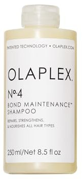 Olaplex Nº. 4 Bond Maintenance Shampoo: Reduces Breakage & Strengthens Hair | Hydrates, Smooths & Detangles | For Coily, Curly, Straight, and Wavy, 250 mL