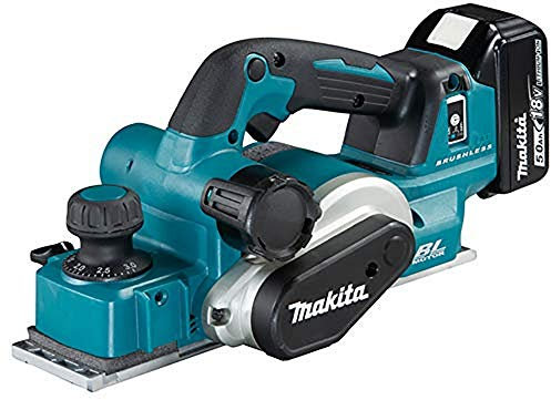 Rabot 18V LXT 82 mm (2x5,0 Ah) en MAKPAC avec module AWS - MAKITA DKP181RTJU