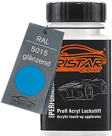 TRISTARcolor RAL 5015 Himmelblau glänzend Lackstift 50 ml schnelltrocknend