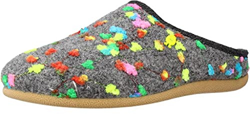 GIOSEPPO Women's Hittisau Slippers, gray, 8.5 Women